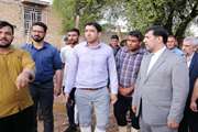 حضور دکتر آقامیری در مناطق سیل زده داراب استان فارس