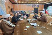 دیدارحجت الاسلام حسینی مقدم مسئول حوزه نمایندگی ولی فقیه درسازمان دامپزشکی کشوربادکتربهرام نیااستانداراستان ایلام"
