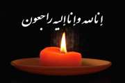 پیام معاون وزیر و رییس سازمان دامپزشکی کشور در پی درگذشت پدر گرامی دکتر عبدالملکی 
