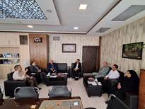 نشست فرماندار شهرستان هرند با مدیرکل دامپزشکی استان اصفهان