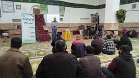 برگزاری کلاس آموزشی ترویجی در خصوص بیماری تب برفکی و بیماری های مشترک انسان و دام جهت روستائیان و دامداران روستای اینچه علیا شهرستان سملقان