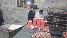 بازدید مدیر جهاد کشاورزی شهرستان بانه به همراه رئیس شبکه دامپزشکی از کشتارگاه «شاهین پر غرب» در شامگاه دوشنبه مورخ ۱۴۰۴/۰۹/۱۰