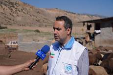 مردم منطقه پشت کوه بخش چهاردانگه شهرستان ساری خدمات رایگان دامپزشکی دریافت کردند