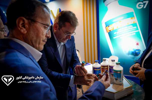 بازدید رئیس سازمان دامپزشکی کشور از غرفه‌های نمایشگاه دام،طیور و صنایع وابسته و گفت‌وگو با فعالان و اصحاب رسانه