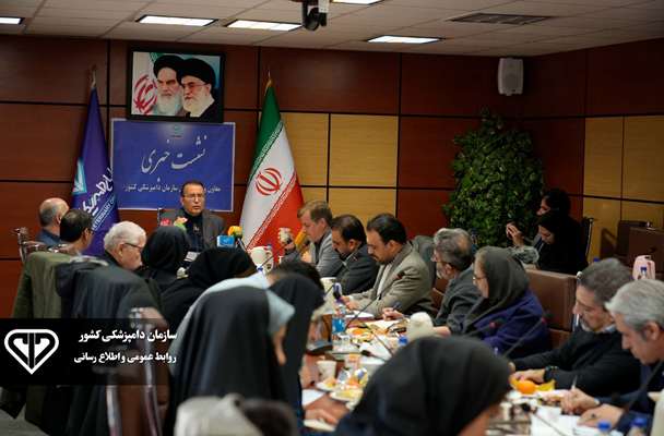 نشست خبری معاون وزیر و رییس سازمان دامپزشکی کشور و آیین افتتاحیه استدیو رویش سازمان دامپزشکی کشور